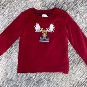 Janie and Jake Moose Sweater 18-24MTHS